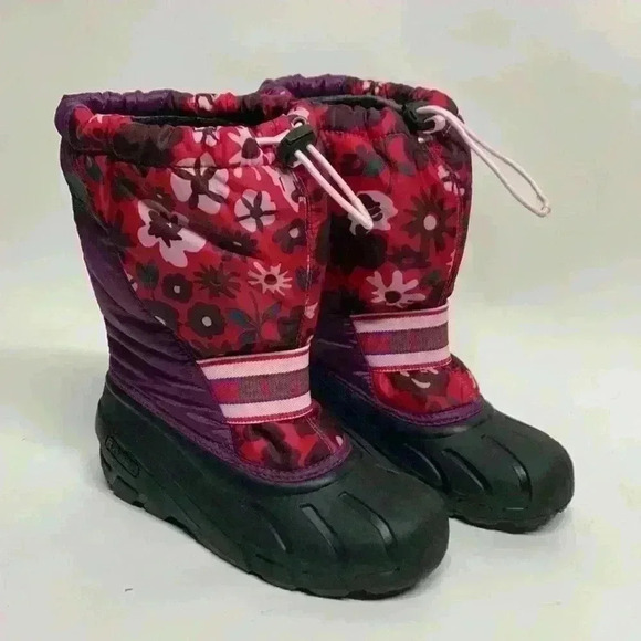 Sorel size 5 winter boots Warm lining elastic closure - Picture 1 of 11